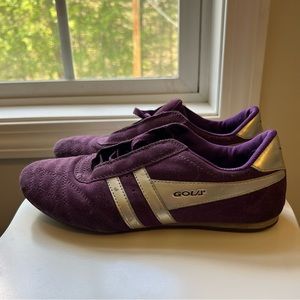 Vintage Gola Purple Sneakers, US Size 8